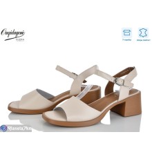 Босоніжки жіночі на літо (8 пар р.36-41) бежевий  "Dageni"