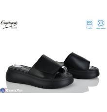 Шлепки жіночі на літо (8 пар р.36-41) чорний  "Dageni"