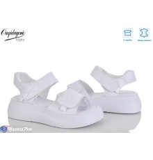 Босоніжки жіночі на літо (8 пар р.36-41) білий  "Dageni"