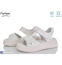 Босоніжки жіночі на літо (8 пар р.36-41) бежевий  "Dageni"