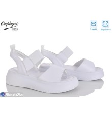 Босоніжки жіночі на літо (8 пар р.36-41) білий  "Dageni"