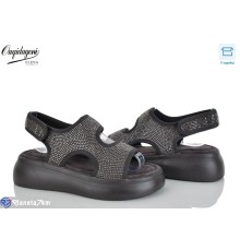 Босоніжки жіночі на літо (8 пар р.36-41) сірий  "Dageni"