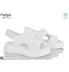 Босоніжки жіночі на літо (8 пар р.36-41) білий  "Dageni"