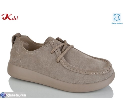 Туфлі жіночі на весну/осінь (8 пар р.36-41) коричневий  "Jiulai-Kadisalun"