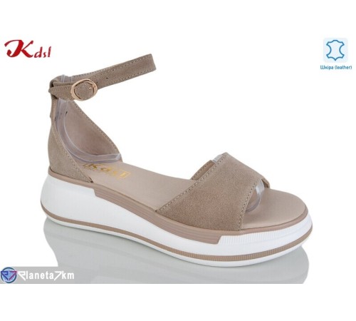 Босоніжки жіночі на літо (8 пар р.36-41) коричневий  "Jiulai-Kadisalun"