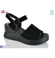 Босоніжки жіночі на літо (6 пар р.36-41) чорний  "Jiulai-Kadisalun"