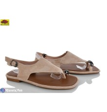 Босоніжки жіночі на літо (8 пар р.36-41) бежевий  "Mei De Li"