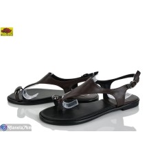 Босоніжки жіночі на літо (8 пар р.36-41) коричневий  "Mei De Li"