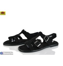 Босоніжки жіночі на літо (8 пар р.36-41) чорний  "Mei De Li"