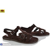 Босоніжки жіночі на літо (8 пар р.36-41) коричневий  "Mei De Li"