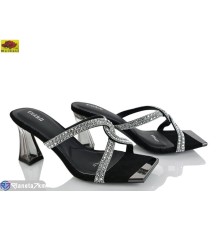 Босоніжки жіночі на літо (6 пар р.36-40) чорний  "Mei De Li"