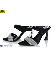 Босоніжки жіночі на літо (6 пар р.36-40) чорний  "Mei De Li"