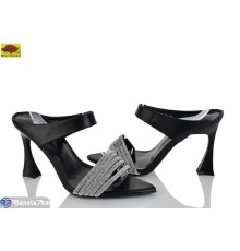 Босоніжки жіночі на літо (6 пар р.36-40) чорний  "Mei De Li"