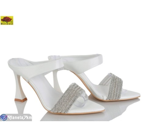 Босоніжки жіночі на літо (6 пар р.36-40) білий  "Mei De Li"