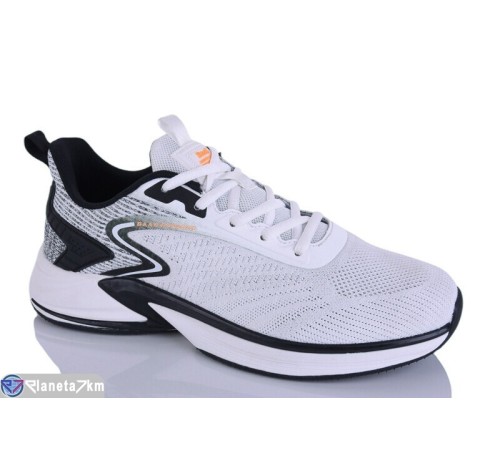 Кросівки чоловічі на весну/осінь (8 пар р.41-46) білий  "DOFA"