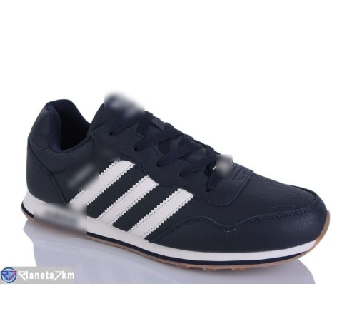 Кросівки чоловічі на весну/осінь (8 пар р.41-46) синій  "DOFA"