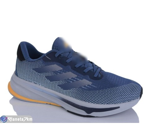 Кросівки чоловічі на весну/осінь (8 пар р.41-45) синій  "DOFA"