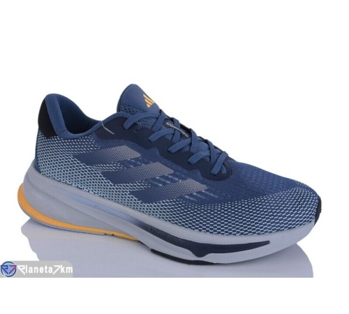 Кросівки чоловічі на весну/осінь (8 пар р.41-45) синій  "DOFA"