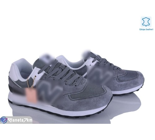 Кросівки чоловічі на весну/осінь (8 пар р.41-46) сірий  "Zevs"