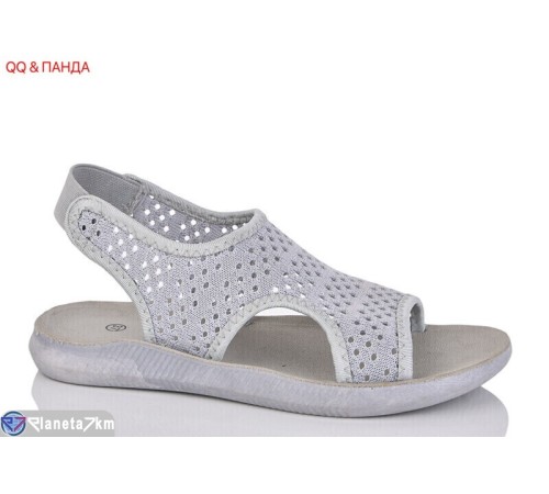 Босоніжки жіночі на літо (8 пар р.36-41) сірий  "QQ&Панда"