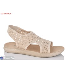 Босоніжки жіночі на літо (8 пар р.36-41) бежевий  "QQ&Панда"