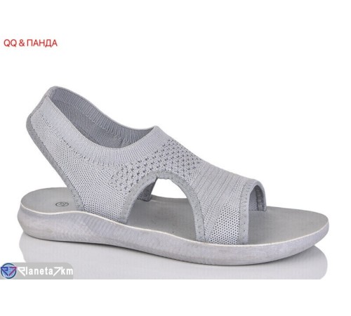 Босоніжки жіночі на літо (8 пар р.36-41) сірий  "QQ&Панда"