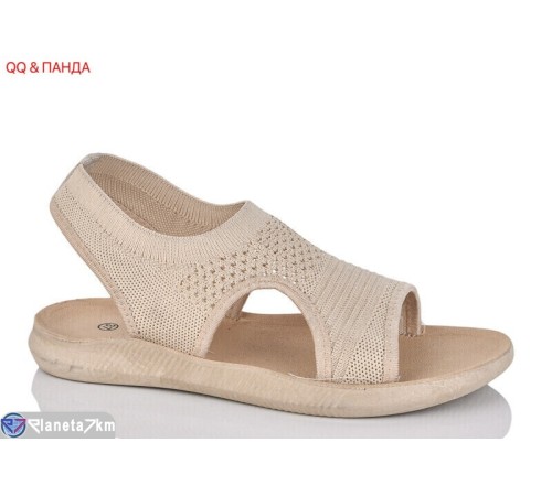Босоніжки жіночі на літо (8 пар р.36-41) бежевий  "QQ&Панда"