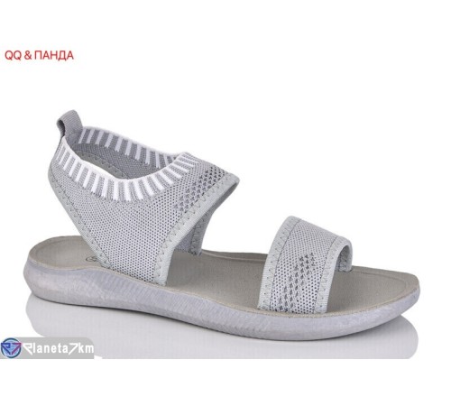 Босоніжки жіночі на літо (8 пар р.36-41) сірий  "QQ&Панда"