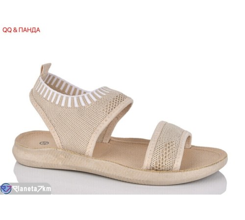 Босоніжки жіночі на літо (8 пар р.36-41) бежевий  "QQ&Панда"