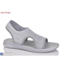Босоніжки жіночі на літо (8 пар р.36-41) сірий  "QQ&Панда"