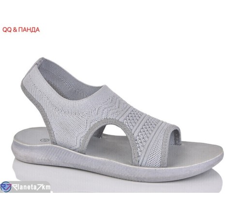 Босоніжки жіночі на літо (8 пар р.36-41) сірий  "QQ&Панда"