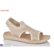 Босоніжки жіночі на літо (8 пар р.36-41) бежевий  "QQ&Панда"