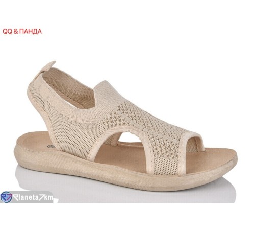 Босоніжки жіночі на літо (8 пар р.36-41) бежевий  "QQ&Панда"