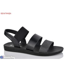 Босоніжки жіночі на літо (8 пар р.36-41) чорний  "QQ&Панда"