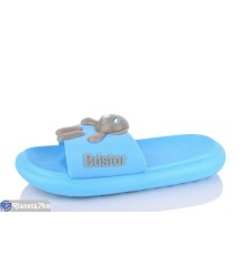 Шлепки жіночі на літо (8 пар р.36-41) синій  "Kalabok"