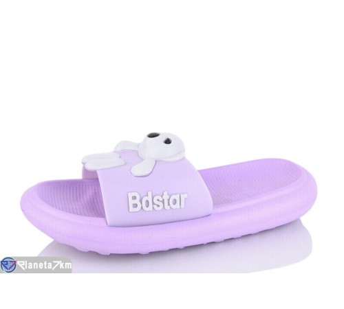 Шлепки жіночі на літо (8 пар р.36-41) фіолетовий  "Kalabok"