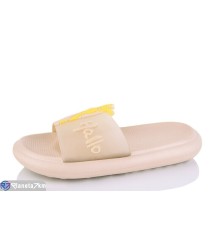 Шлепки жіночі на літо (8 пар р.36-41) бежевий  "Kalabok"