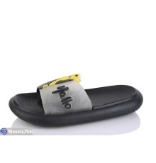 Шлепки жіночі на літо (8 пар р.36-41) чорний  "Kalabok"