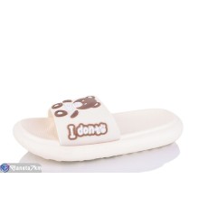 Шлепки жіночі на літо (8 пар р.36-41) бежевий  "Kalabok"