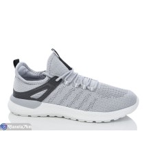 Кросівки чоловічі на літо (8 пар р.41-46) сірий  "Fuggo"