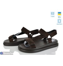 Босоніжки жіночі на літо (8 пар р.36-40) коричневий  "STELUSA"