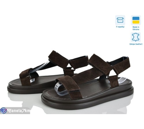 Босоніжки жіночі на літо (8 пар р.36-40) коричневий  "STELUSA"