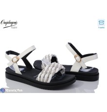 Босоніжки жіночі на літо (8 пар р.36-41) білий  "Dageni"