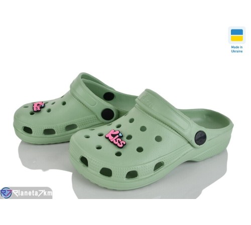 Кроки дитячі на літо (6 пар р.30-35) зелений  "Ladmir"