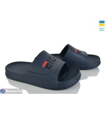 Шлепки чоловічі на літо (6 пар р.41-45) синій  "Ladmir"