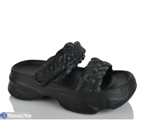 Босоніжки жіночі на літо (6 пар р.35-41) чорний  "SAB"