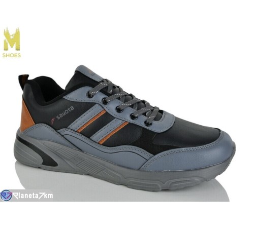 Кросівки чоловічі на весну/осінь (8 пар р.41-46) чорний  "M.Shoes"