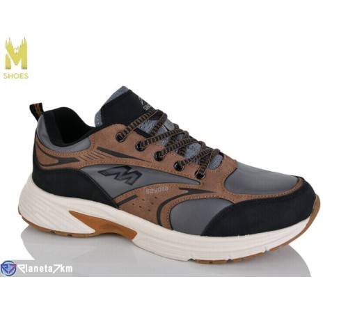 Кросівки чоловічі на весну/осінь (8 пар р.41-46) сірий  "M.Shoes"