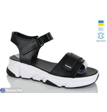 Босоніжки жіночі на літо (6 пар р.36-40) чорний  "LIKA"