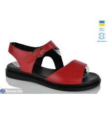 Босоніжки жіночі на літо (6 пар р.36-40) червоний  "LIKA"